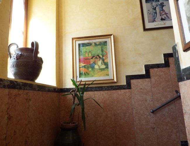 quadro gauguin giocosita hotel touring messina